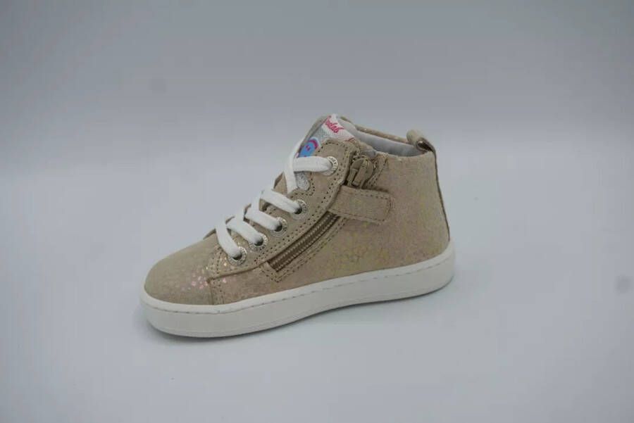 Develab 41492 Hoge sneakers Meisjes Beige