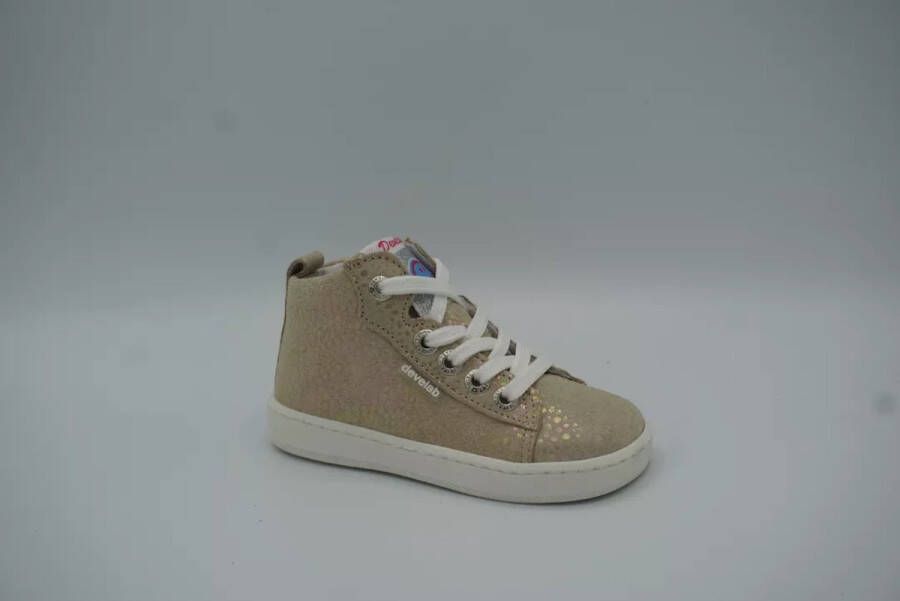 Develab 41492 Hoge sneakers Meisjes Beige