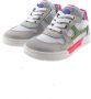 Develab Sneakers zilver Leer Dames - Thumbnail 3