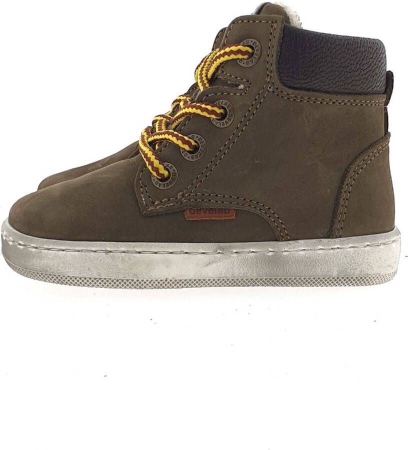 Develab 41855 Hoge sneakers Jongens Kids Groen