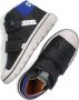 Develab 41927 Hoge sneakers Leren Sneaker Jongens Kids Zwart - Thumbnail 5