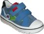 Develab 45087 624 Blue Nubuck Klittenbandschoenen - Thumbnail 4