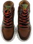 Develab 45687 Hoge sneakers Leren Sneaker Jongens Kids Cognac - Thumbnail 9