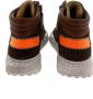 Develab 45687 Hoge sneakers Leren Sneaker Jongens Kids Cognac - Thumbnail 10