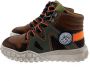 Develab 45687 Hoge sneakers Leren Sneaker Jongens Kids Cognac - Thumbnail 6