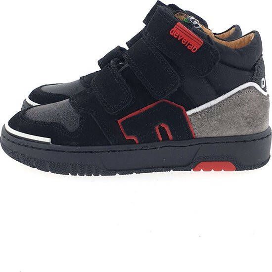 Develab 45707 Hoge sneakers Jongens Zwart