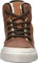Develab 46163 Hoge sneakers Leren Sneaker Jongens Kids Cognac - Thumbnail 10