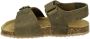 Develab 48195 leren sandalen kaki Groen Jongens Leer Effen 24 - Thumbnail 14