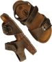 Develab 48195 leren sandalen kaki Groen Jongens Leer Effen 24 - Thumbnail 12