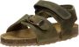 Develab 48195 leren sandalen kaki Groen Jongens Leer Effen 23 - Thumbnail 9