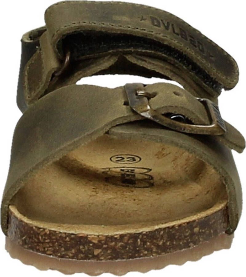 Develab 48195 leren sandalen kaki Groen Jongens Leer Effen 23 - Foto 10