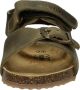 Develab 48195 leren sandalen kaki Groen Jongens Leer Effen 23 - Thumbnail 10