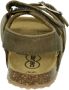 Develab 48195 leren sandalen kaki Groen Jongens Leer Effen 23 - Thumbnail 11