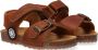 Develab 48205 757 Cognac Brushed Washed Sandalen - Thumbnail 9