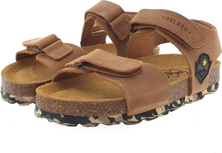 Develab 48275 sandaal middelbruin