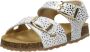 Develab leren sandalen met allover print wit Meisjes Leer All over print 25 - Thumbnail 15