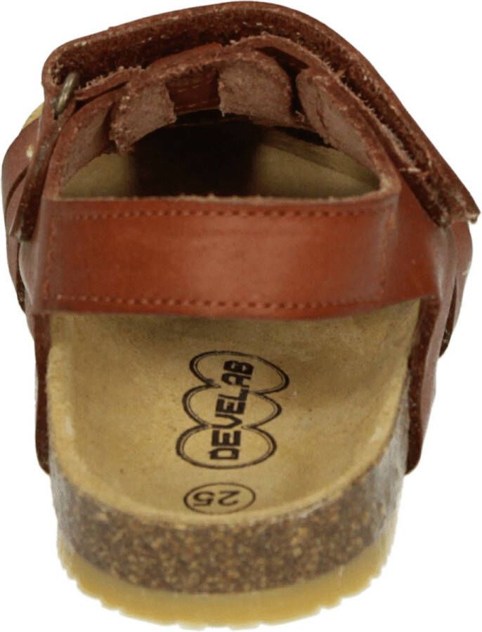 Develab 49001 SandalenJongensKindersandalen Cognac