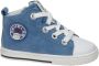 Develab 45005 623 Blue Suede Sneakers hoge sneakers - Thumbnail 12