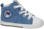 Develab 45005 623 Blue Suede Sneakers hoge sneakers - Thumbnail 12