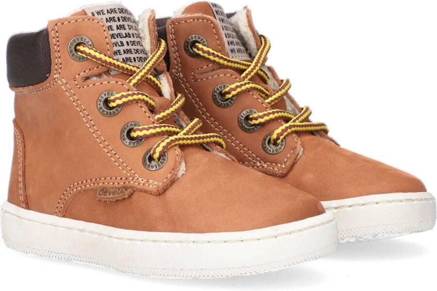 Develab Babyschoenen cognac