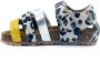 Develab leren sandalen met panterprint beige geel Meisjes Leer Panterprint 23 - Thumbnail 6