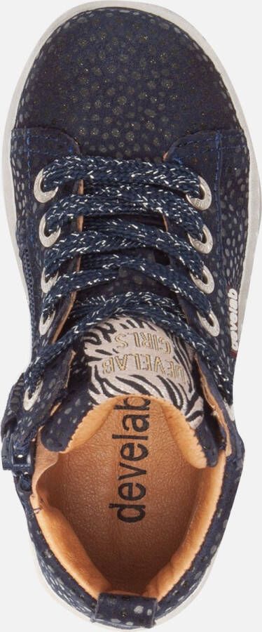 Develab Blauwe Veterschoenen