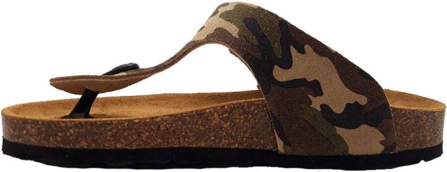 Develab Groene Slippers Camouflage