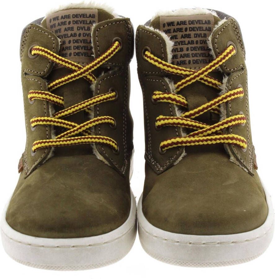 Develab Veterschoenen Hoog Veterschoenen Hoog groen - Foto 12