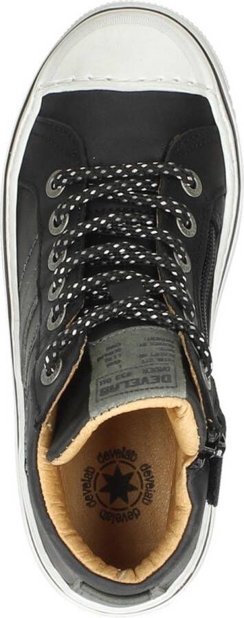 Develab Jongens Veterschoenen & Klitteband 41949-928 Zwart