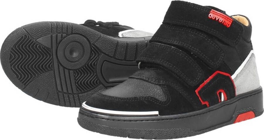 Develab 44303 927 Black Jongens Klittenbandschoenen Zwart - Foto 7