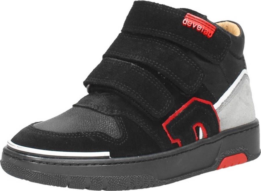 Develab 44303 927 Black Jongens Klittenbandschoenen Zwart - Foto 2