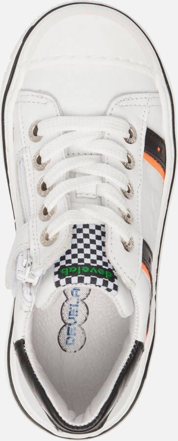 Develab Low Cut sneakers wit Leer