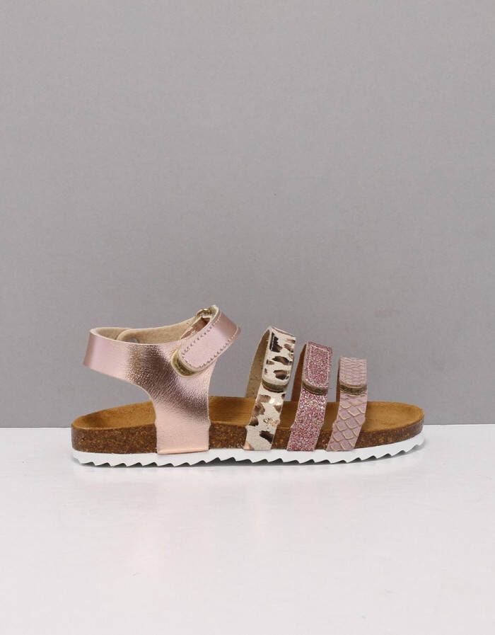 Develab Slimfit sandalen roze