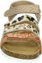Develab 48304 leren sandalen met dierenprint goud multi Meisjes Leer Dierenprint 27 - Thumbnail 13