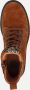 Develab 42254 Cognac Suede Veter boots - Thumbnail 4