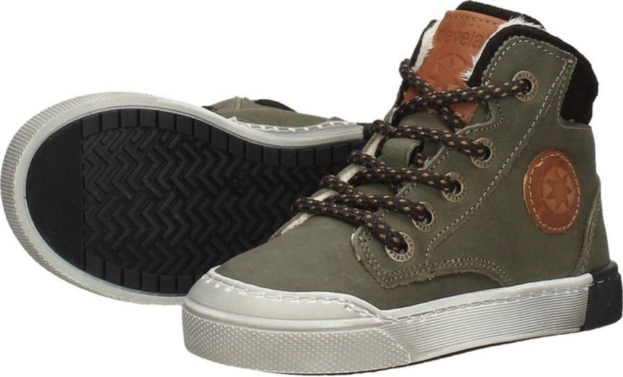 Develab Veterschoenen Hoog Veterschoenen Hoog groen - Foto 3