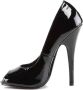 Devious DOMINA-212 Hoge hakken Paaldans schoenen 47 Shoes Zwart - Thumbnail 3