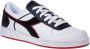Diadora Magic Basket Low Icona Lage sneakers Leren Sneaker Wit - Thumbnail 12