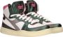 Diadora Dames Mi Basket Used Metal Mix Sneaker Multicolour - Thumbnail 3