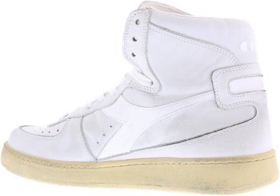 Diadora Heritage Mi Basket Used White Garnet Sneakers hoge-sneakers - Foto 7