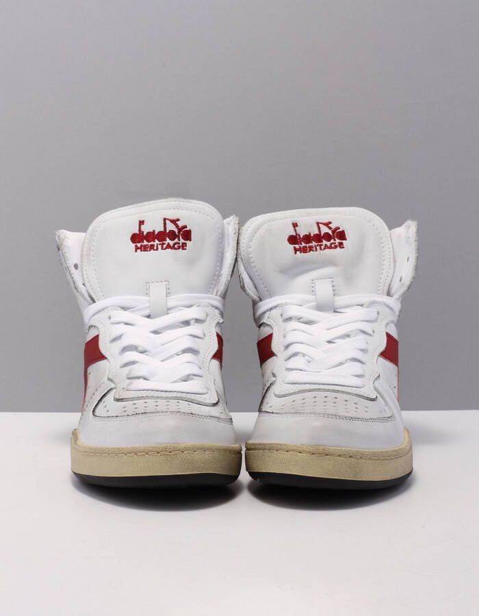 Diadora Dames Mi Basket Used Sneakers Wit