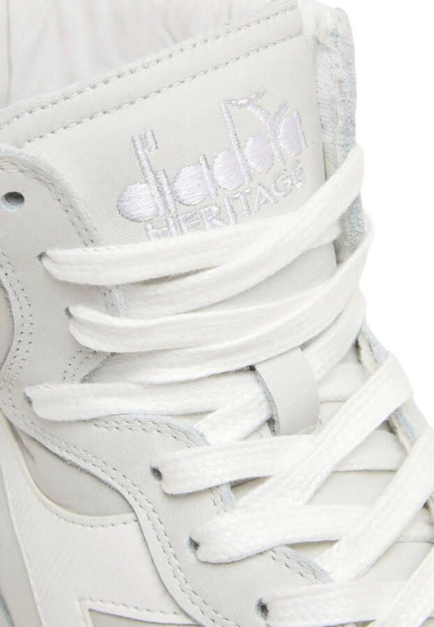Diadora Heritage Mi Basket Used White Garnet Sneakers hoge-sneakers - Foto 8