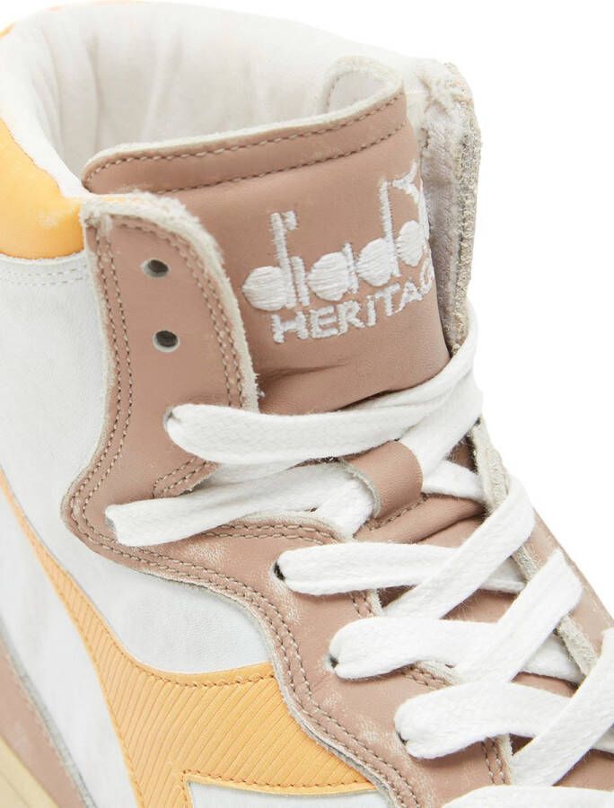 Diadora Dames Mi Basket Used Sneakers Wit