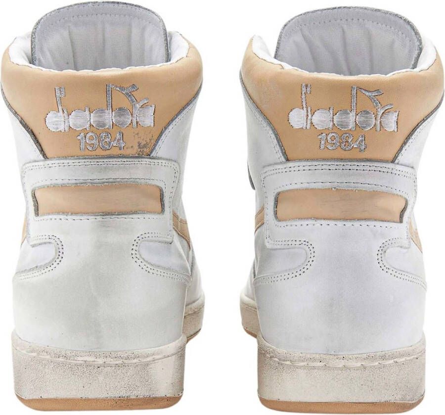 Diadora Dames Mi Basket Used Sneakers Wit