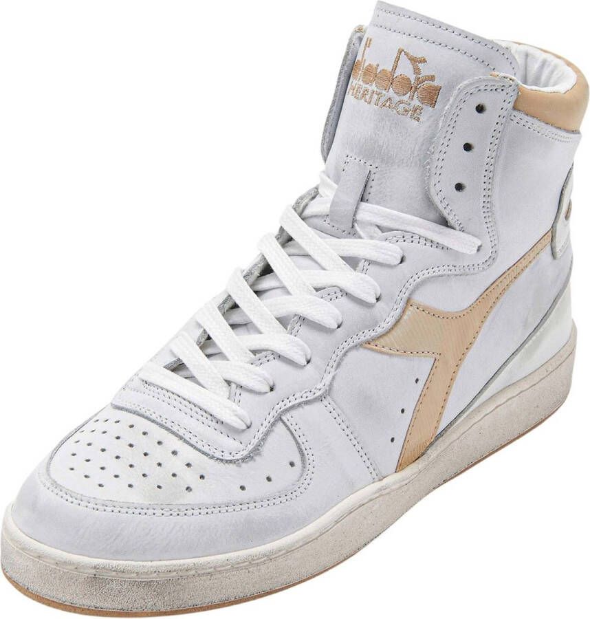 Diadora Dames Mi Basket Used Sneakers Wit