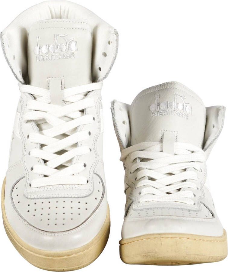 Diadora Dames Mi Basket Used Sneakers Wit