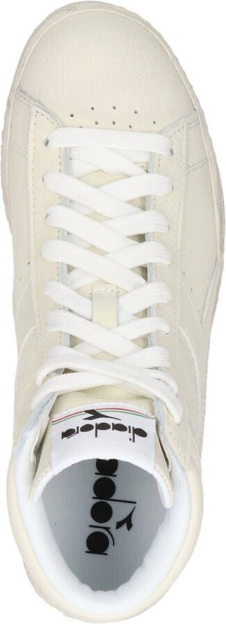 Diadora Game L High Waxed Hoge sneakers Leren Sneaker Wit - Foto 9
