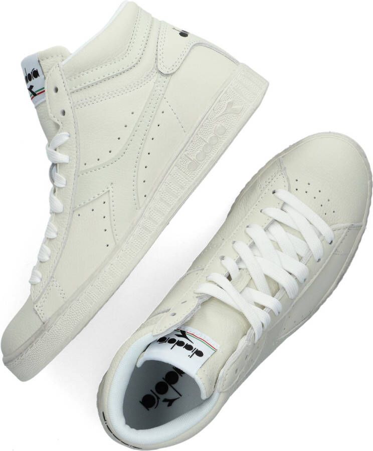 Diadora Game L High Waxed Hoge sneakers Leren Sneaker Wit - Foto 7