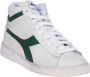 Diadora Game L High Waxed Hoge sneakers Leren Sneaker Wit - Thumbnail 11