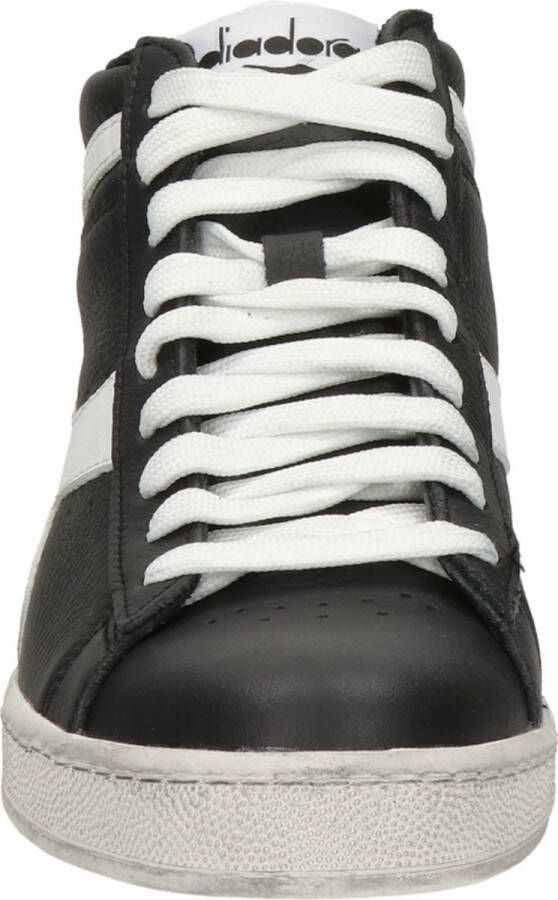 Diadora Game High Waxed Hoge sneakers Leren Sneaker Zwart - Foto 10